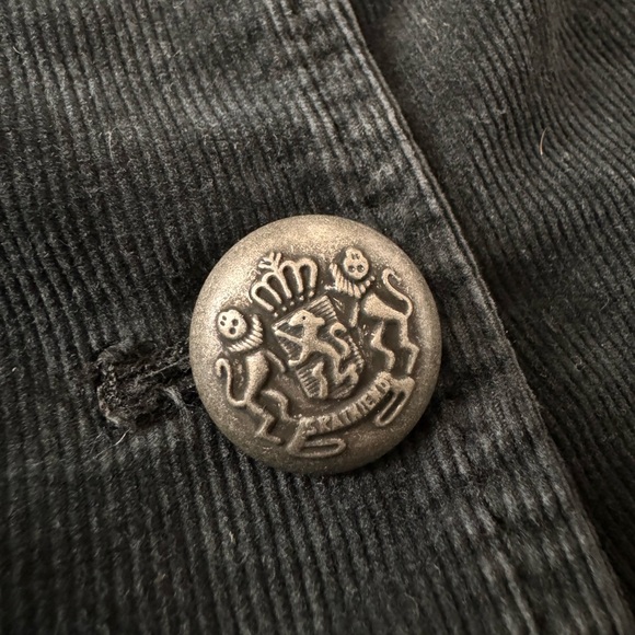 Free People Corduroy Black Byron Blazer Jacket XS - Picture 6 of 10